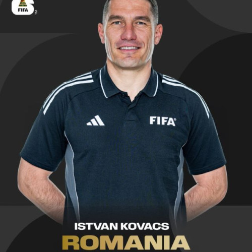 Istvan Kovacs, arbitru român selectat pentru Campionatul Mondial 2026