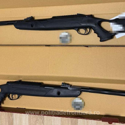 Descoperire surprinzătoare pe Aeroportul Cluj-Napoca: arme cu aer comprimat și mii de proiectile