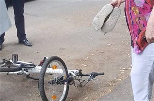Accident grav la Săbăoani: bărbat identificat după ce a lovit o biciclistă