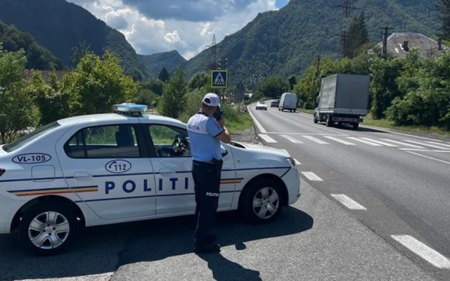 Acțiune rutieră amplă pe DN1 pentru siguranța participanților la trafic