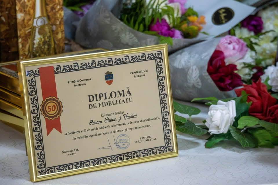 Aninoasa sărbătorește Zilele Familiei cu premii pentru cupluri longevive