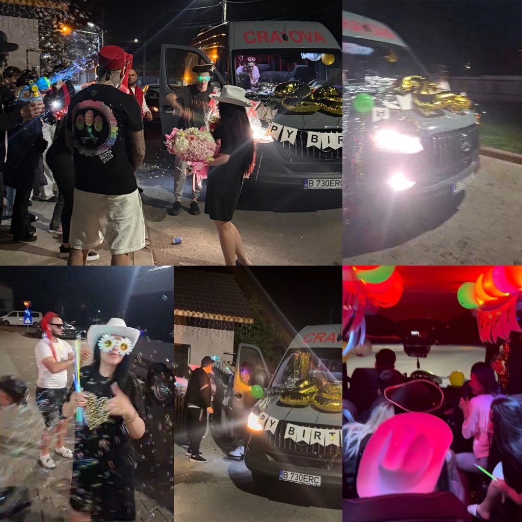 Mădălina Cotoi sărbătorește cu o petrecere inedită pe roți, în Târgu Jiu