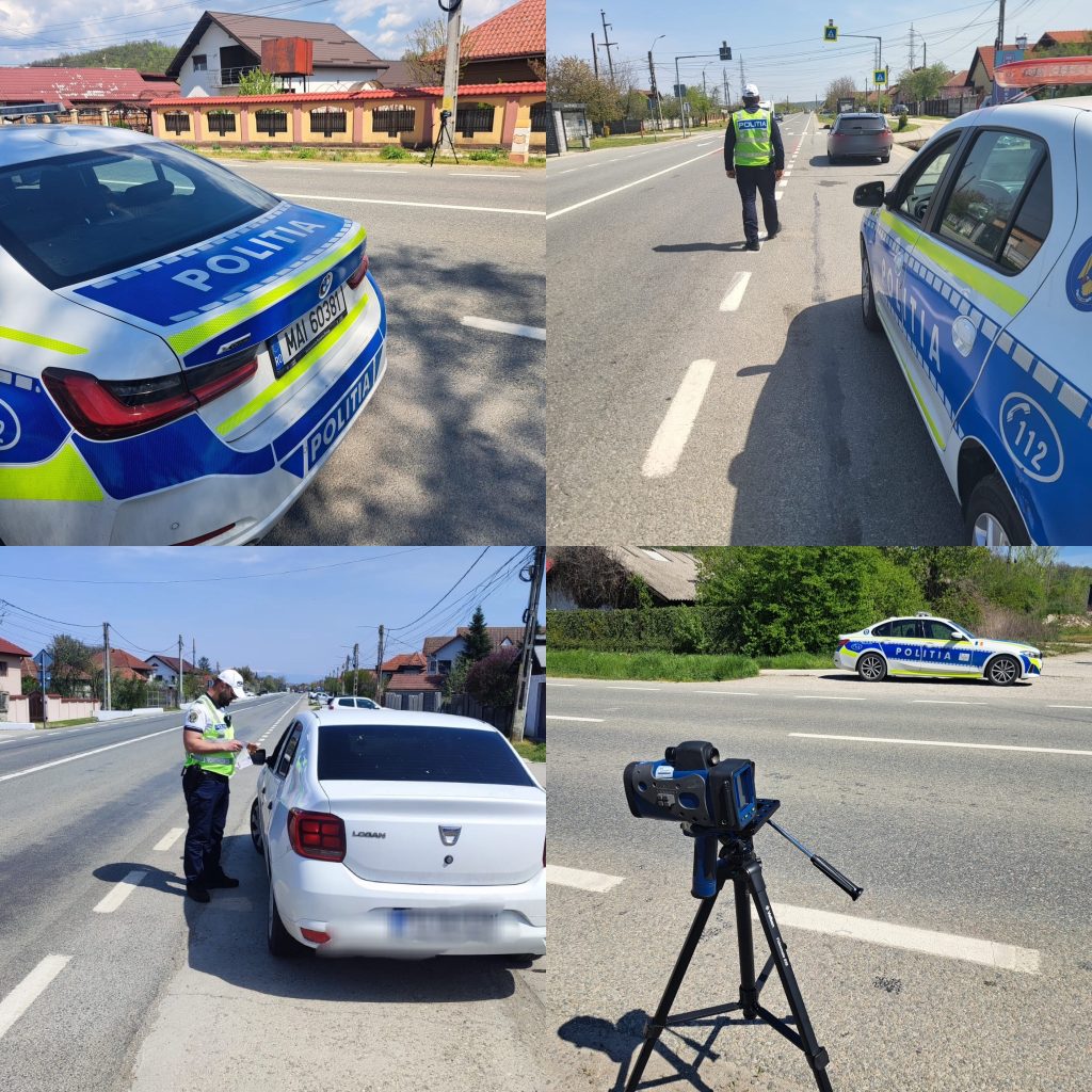 Speed Marathon: Poliția rutieră a aplicat peste 900 de sancțiuni pentru viteză