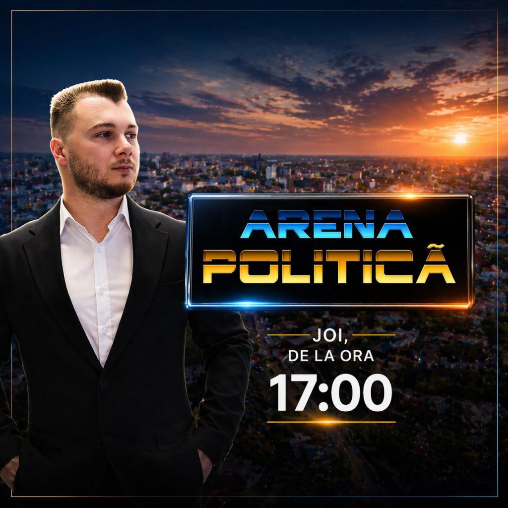 Adrian Golescu lansează emisiunea „Arena Politică” pe Antena 3 Pitești