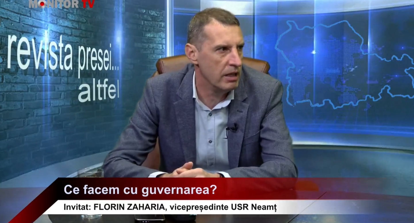 Florin Zaharia: USR rămâne alături de Guvernul Bolojan