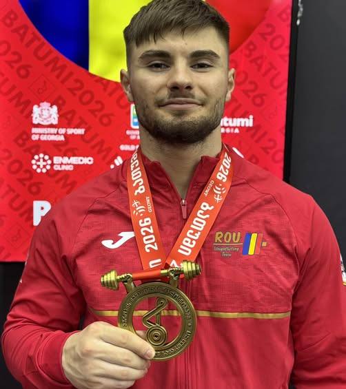 Tiberiu Donose aduce medalia de bronz României la Campionatele Europene de haltere
