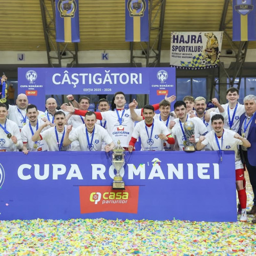 United Galați obține primul trofeu al anului în Cupa României