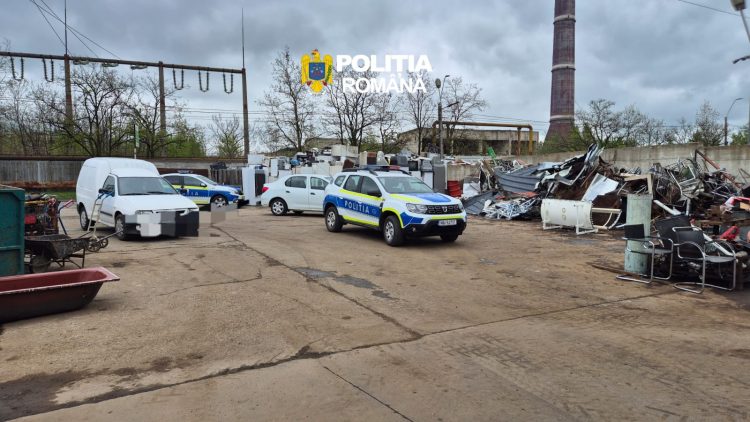 Acțiune integrată împotriva ilegalităților în colectarea deșeurilor metalice