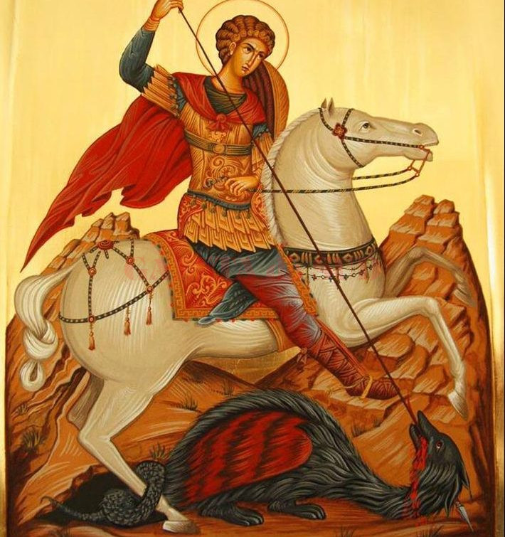 Credincioșii sărbătoresc Sfântul Gheorghe, marcând renașterea naturii