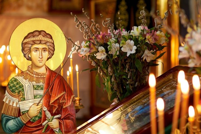 Sărbătorirea Sfântului Gheorghe, simbol al credinței și curajului