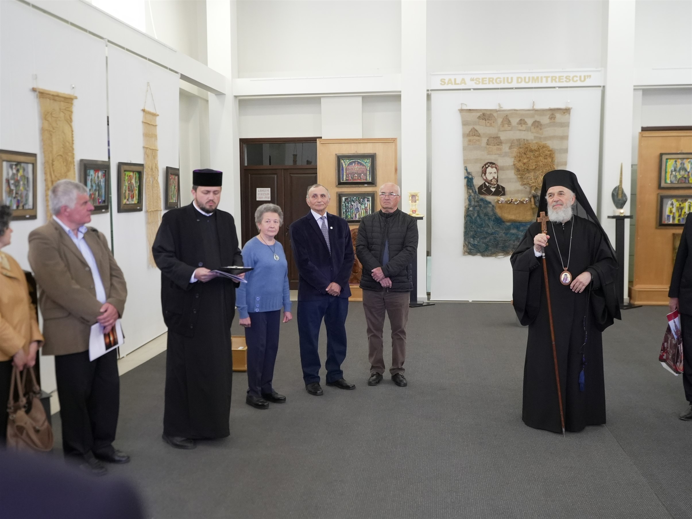 Expoziția „Artă pentru suflet” vernisată la Muzeul Istoriei din Galați