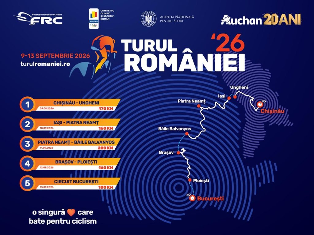 Turul României 2026 debutează în premieră din Republica Moldova
