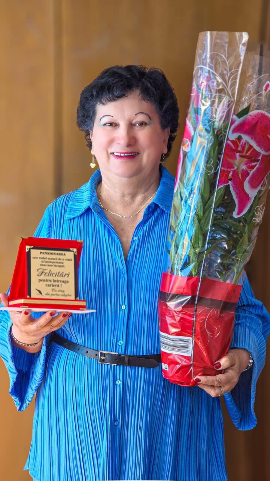 Pensionarea inginerului Diaconescu Elisaveta, moment emoționant la A.B.A. Jiu