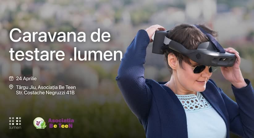 Persoanele nevăzătoare din Gorj testează o tehnologie asistivă inovatoare