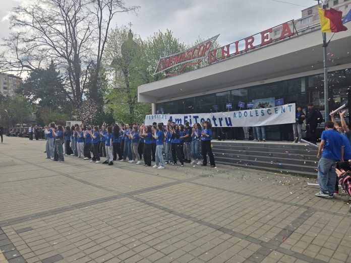 Festivalul AmFiTeatru revine după șapte ani, cu zeci de adolescenți implicați