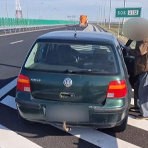 Accident aproape tragic pe Autostrada Moldovei: un șofer circula pe contrasens