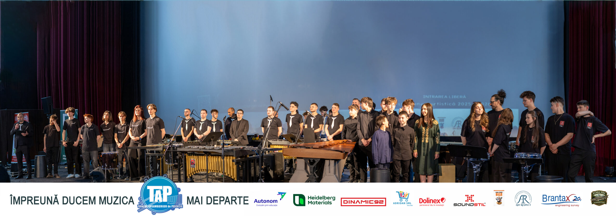 Turneul Ansamblurilor de Percuție 2026 debutează cu succes în Iași și Piatra-Neamț