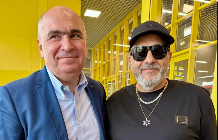 Cristian Crețu îl susține pe Ilie Bolojan după o întâlnire la Aeroportul Cluj