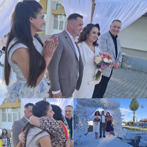 Moment de neuitat pentru doi tineri din Gorj, în fața ofițerului de stare civilă