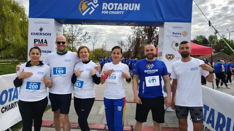 Cluj-Napoca sărbătorește sportul și solidaritatea prin RotaRun for Charity