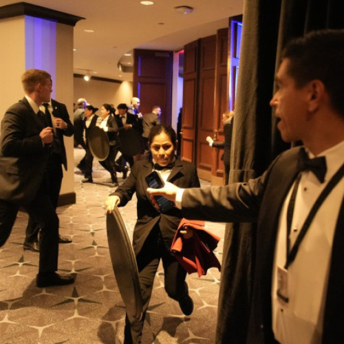 Incident armat la cina corespondenților de presă cu Donald Trump