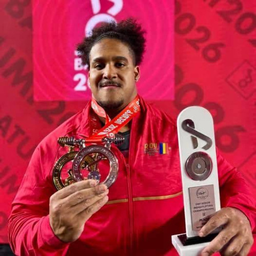 România strălucește la Campionatul European de Haltere din Batumi