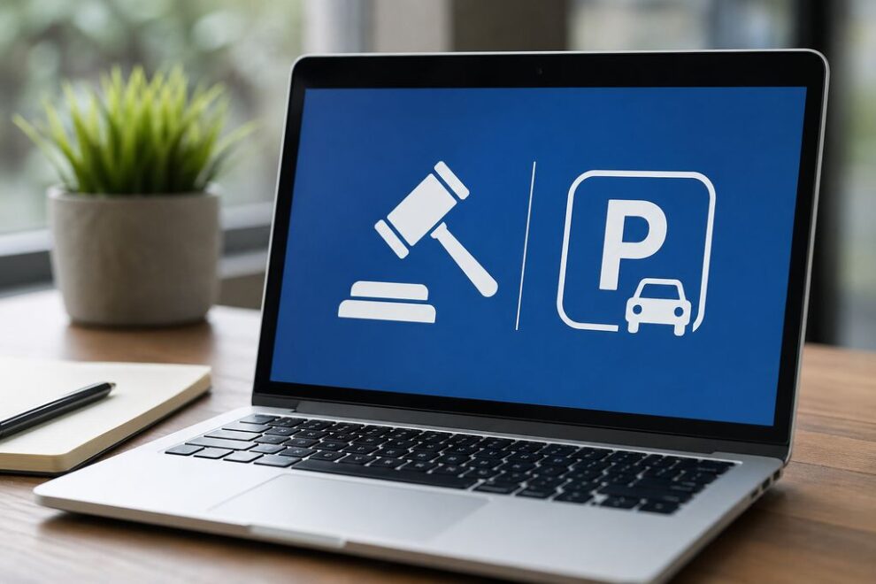 Primăria propune o aplicație online pentru licitarea locurilor de parcare