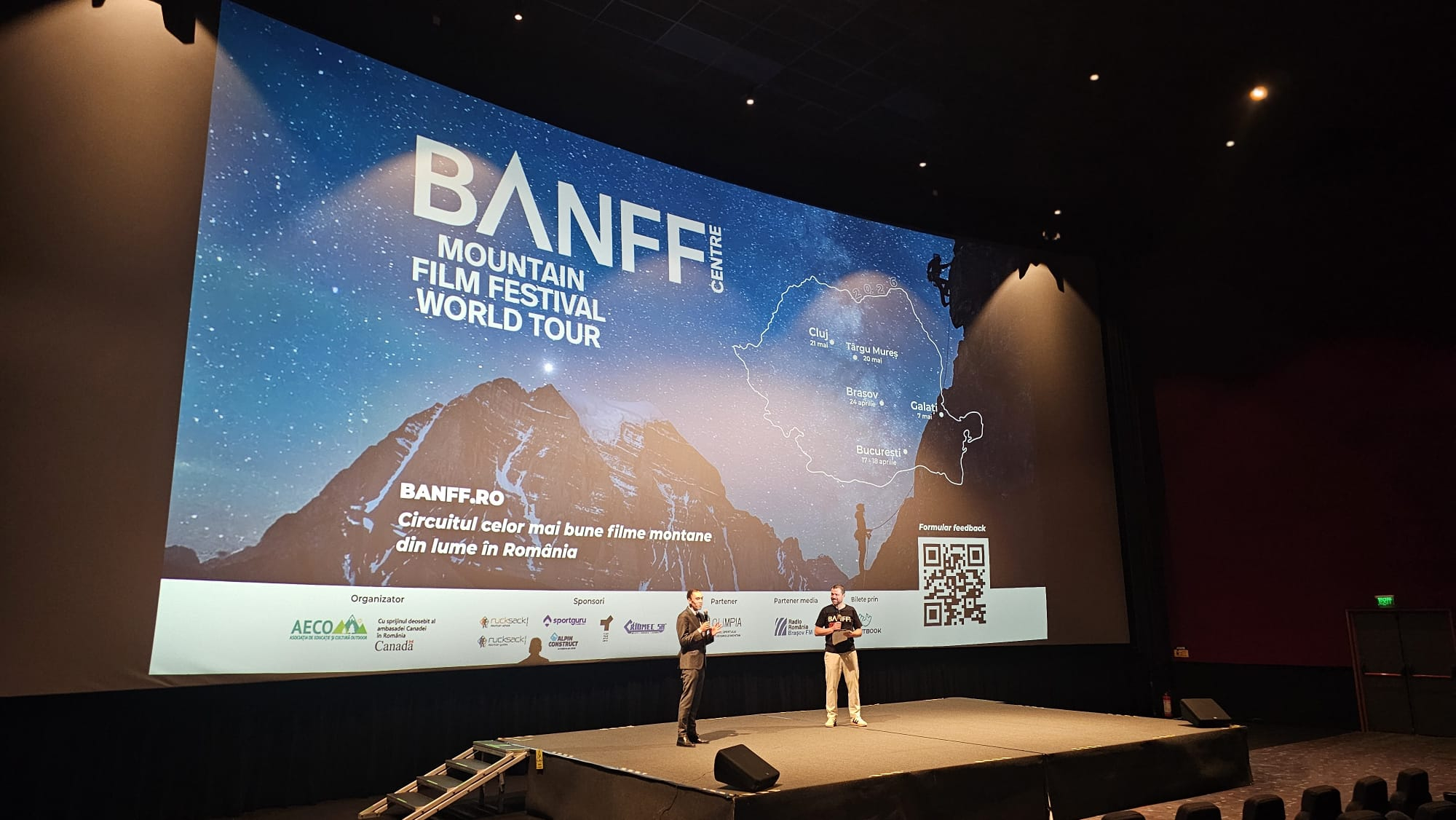 Festivalul Banff Mountain revine la Galați pe 7 mai