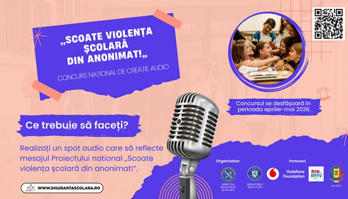Concurs național pentru combaterea violenței școlare la Botoșani