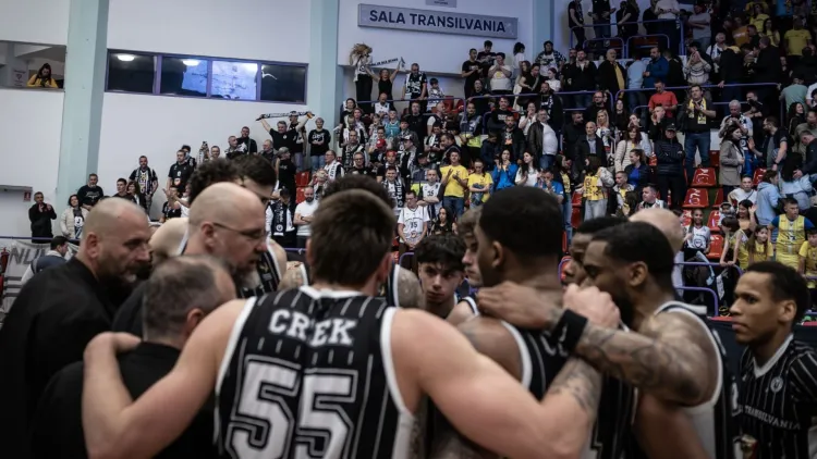 Meci dramatic între U-BT Cluj-Napoca și CSU Sibiu, decis în ultimele secunde