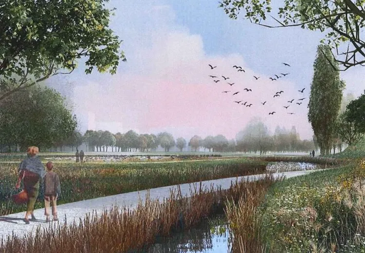 Parcul Est din Cluj-Napoca, aproape de realitate