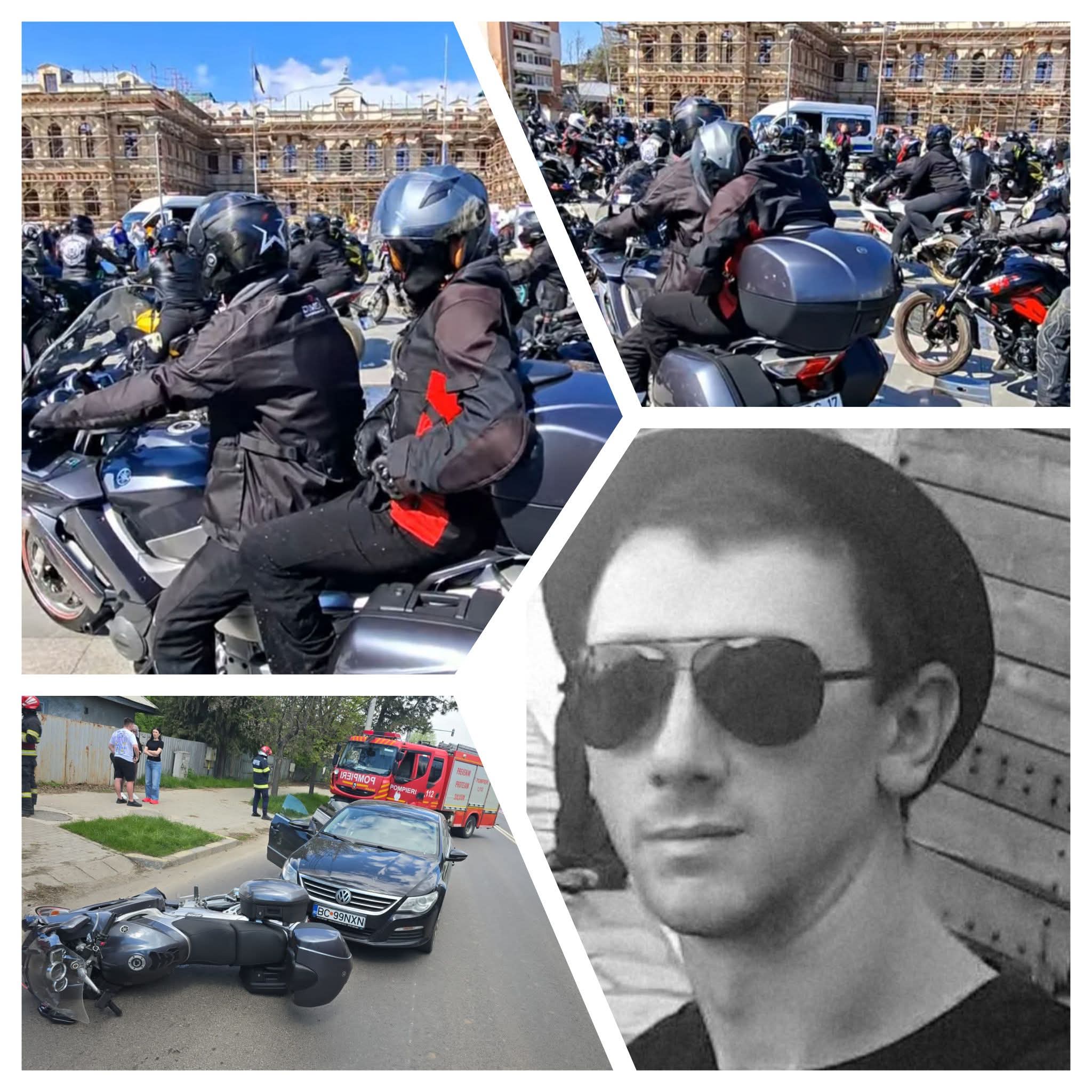 Comunitatea moto din Bacău, în doliu după moartea unei persoane dragi