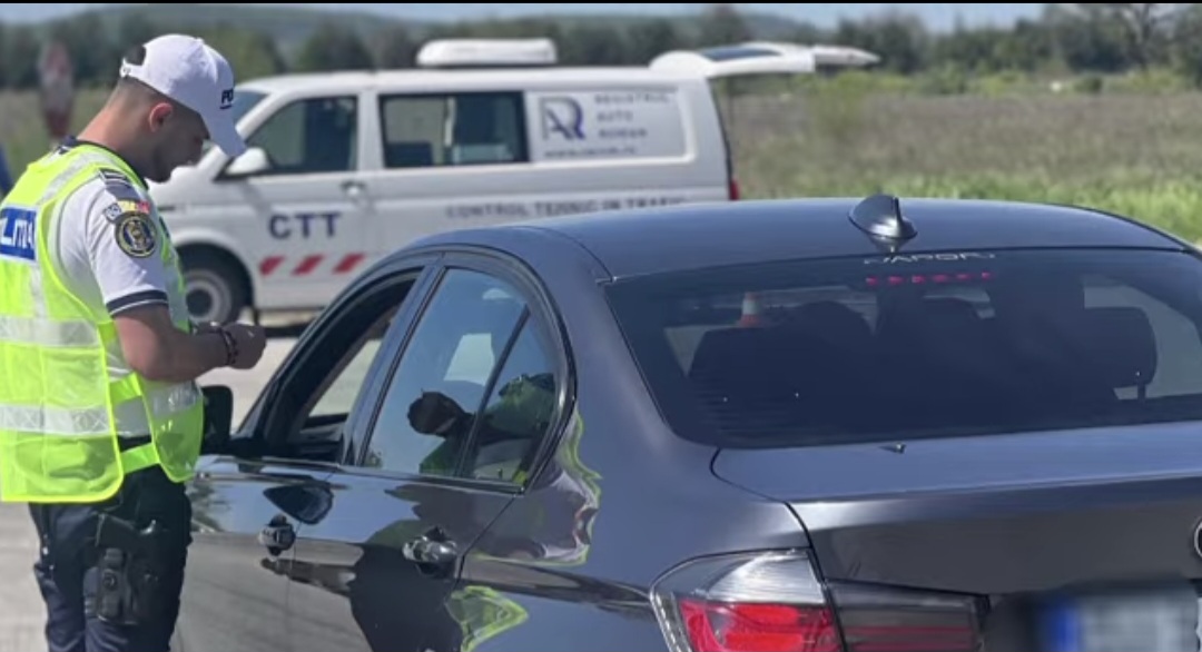 Șofer din Târgu Jiu sancționat pentru viteză excesivă pe DN 6