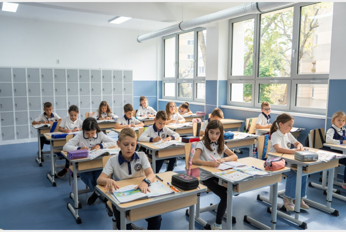 Lucrările de eficientizare energetică la Școala „Octavian Goga” se finalizează cu 93%