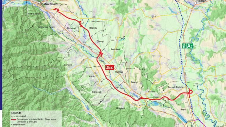 Drumul Expres Bacău – Piatra Neamț intră în faza de supervizare a lucrărilor