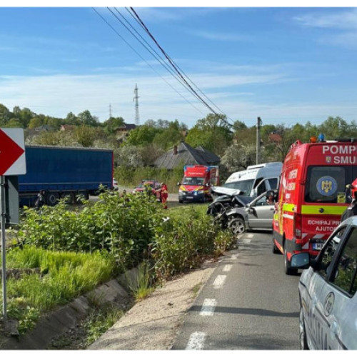 Accident grav pe DJ 184, la ieșirea din Baia Sprie
