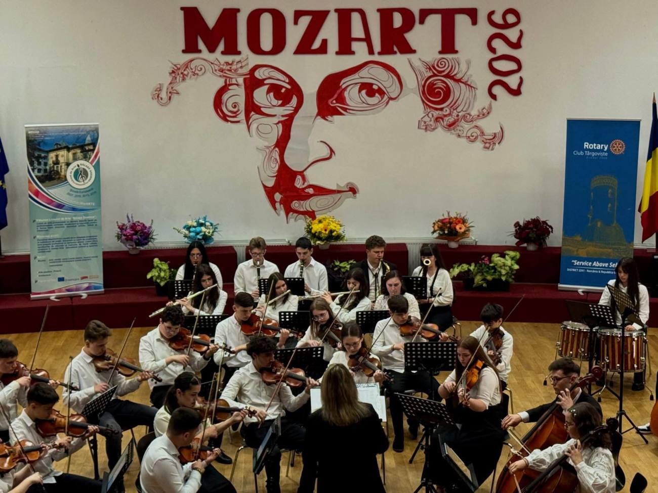 Deschiderea oficială a Concursului Național de Interpretare „Wolfgang Amadeus Mozart” la Târgoviște