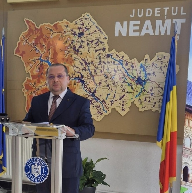 Prefectul Neamțului, Adrian Bourceanu, și-a dat demisia