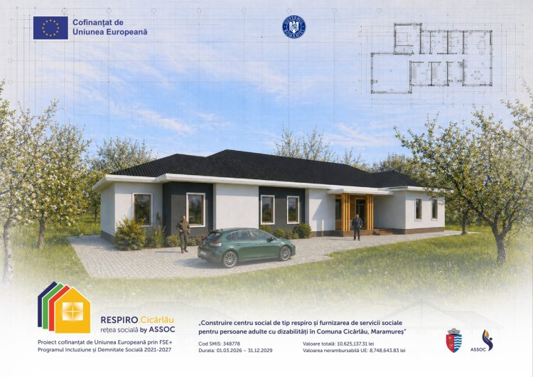 ASSOC lansează centre RESPIRO pentru persoanele cu dizabilități din Maramureș