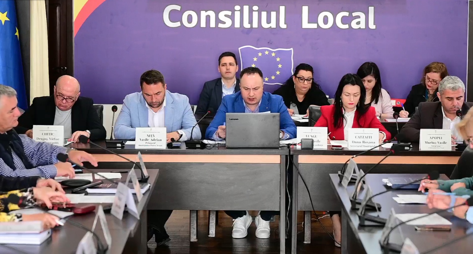 Consilierii locali din Piatra-Neamț se întâlnesc pentru a dezbate 17 proiecte