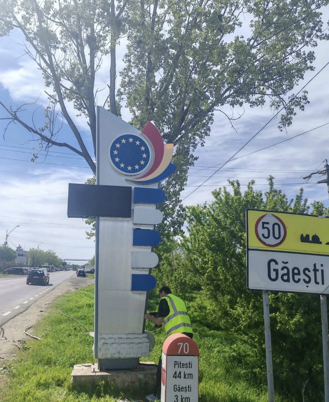 Găești îmbunătățește aspectul orașului prin măsuri organizate