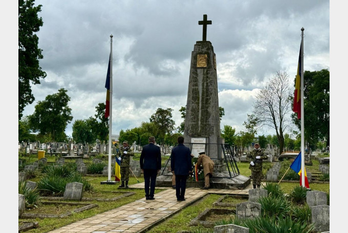 Ceremonie militară dedicată veteranilor de război la Oradea