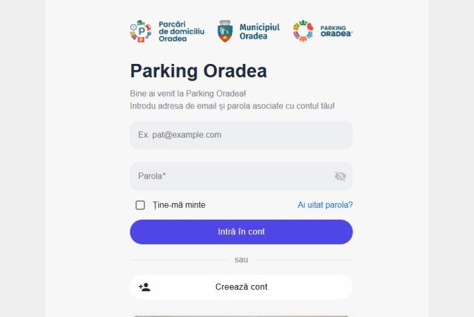Primăria Oradea anunță succesul primei săptămâni de licitații online pentru parcări