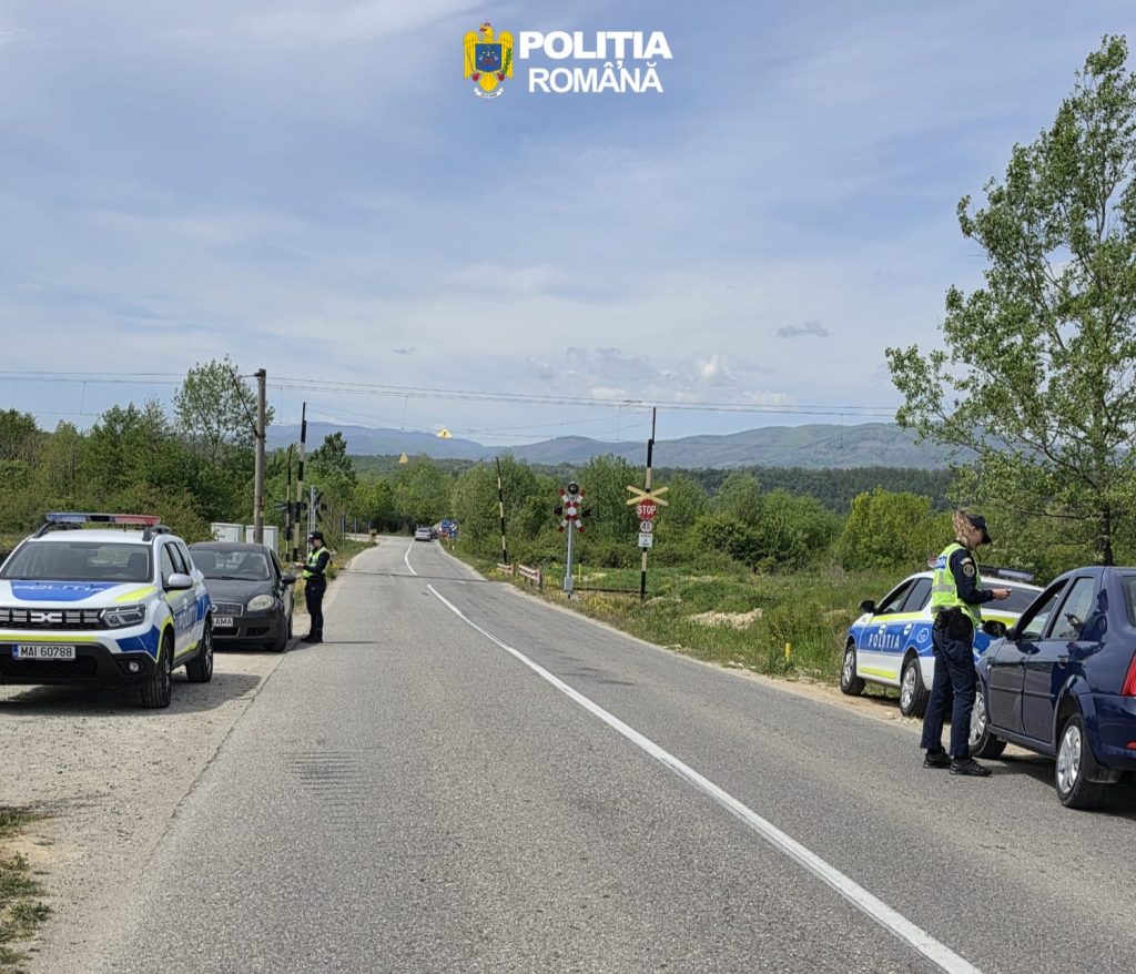 Poliția din Gorj acționează pentru siguranța la trecerile de cale ferată