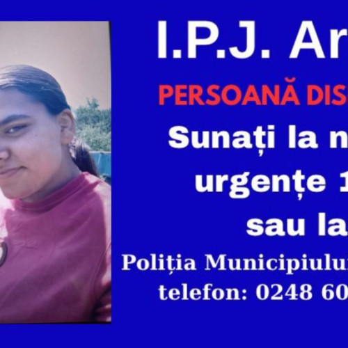 O tânără din Poiana Lacului a dispărut după ce a plecat la liceu