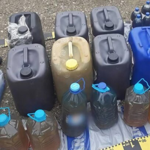 Bărbat prins în flagrant furând motorină din utilaje în Salcea