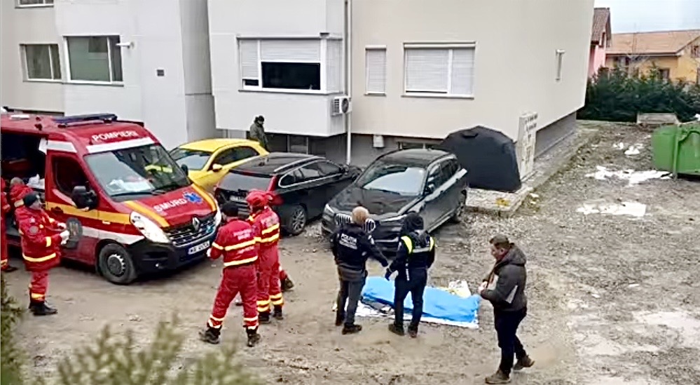 Intervenție SMURD în Mărăcineni pentru un bărbat căzut de la înălțime