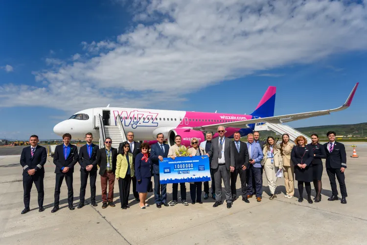 Aeroportul Cluj-Napoca atinge 1 milion de pasageri în 2026