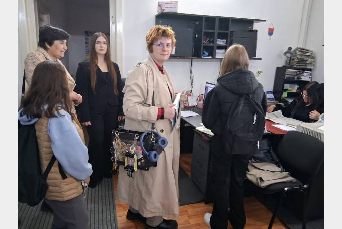 Elevii de la Liceul „Constantin Brâncuși” descoperă lumea jurnalismului