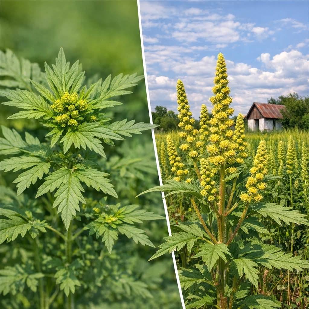 Primăria Raciu avertizează asupra pericolului ambroziei pentru sănătate